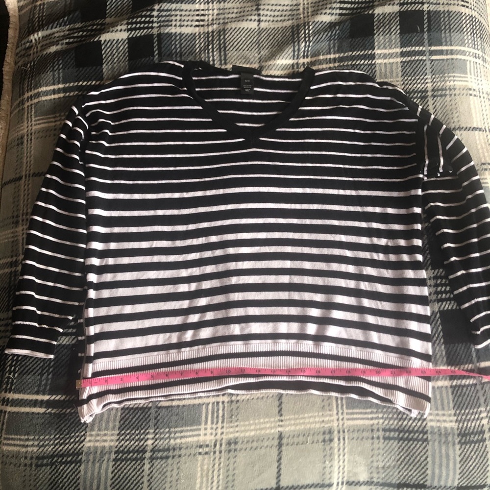 Lane Bryant striped sweater